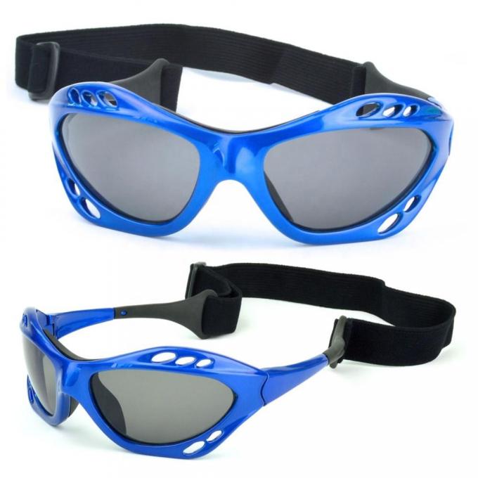 Anti Impact Watersports Sunglasses Windproof Lightweight Floating Material