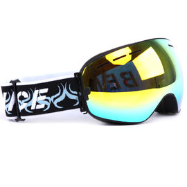 Luxury Magnetic Snow Goggles Lightweight  High Density Ventilated Face Foam supplier