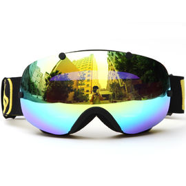 Anti Glare Ski Goggles UV400 Protection With Oversized Double Spherical Lens supplier