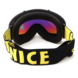 Anti Glare Ski Goggles UV400 Protection With Oversized Double Spherical Lens supplier