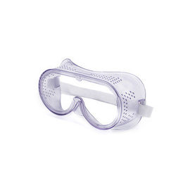 Laboratory Safety Glasses Head Mounted Polycarbonate Material With Strap supplier