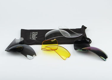 Protective Polarized Safety Glasses Discoloration Anti Reflection Weight 50g supplier