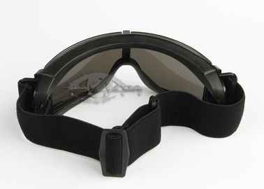 PPE Prescription Safety Glasses Airsoft X800 Black Color UV400 Protection supplier