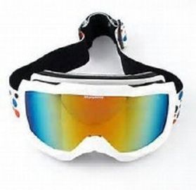 Professional Snow Ski Goggles Waterproof With Stretchable Jacquard Elastic Strap supplier