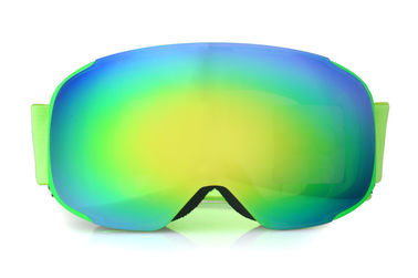 Rainbow Mirrored Ski Goggles Fashionable Safety Protective Durable PC Mesh supplier