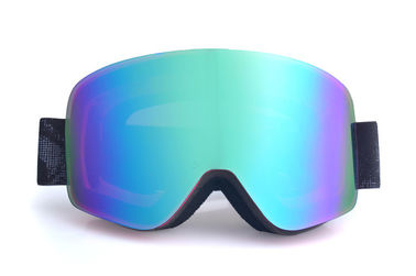 Head Custom Ski Goggles High Density Foam Anti Slip Strong Magnetic Helmet Compatible supplier