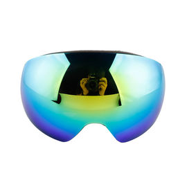 Youth Mirrored Ski Goggles , Reflective Snow Goggles With FDA FCC Certificates supplier