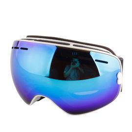 Jet Mirrored Ski Goggles TPU PC Texture Double Lens Comfortable Wind Resistant supplier