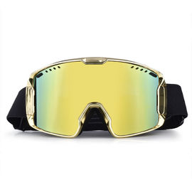 Anti Fog Ski Goggles Convenient Spherical Wide View Lens High Performance supplier