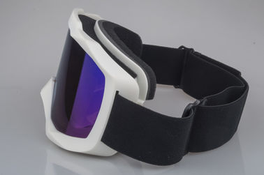 Spherical Design Ski Goggles Anti Slip Strap High Toughness Frame UV Protection supplier