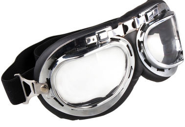 Custom Motocross Goggles , Prescription Bicycle Riding Glasses Clear Lens supplier