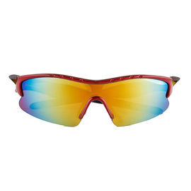 Fashionable Sport Goggle Glasses , Cycling Sunglasses High Strength Impact Resistance supplier