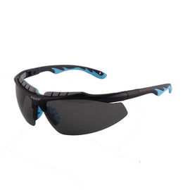 Black Color Sport Goggle Glasses Lightweight Flexible Anti Violet Ray Lens supplier