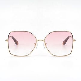 Custom Ladies Stylish Lifestyle Sunglasses Women Pentagon Shaped Metal Sunglasses supplier