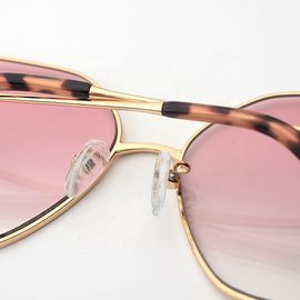 Custom Ladies Stylish Lifestyle Sunglasses Women Pentagon Shaped Metal Sunglasses supplier