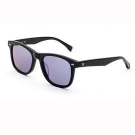 OEM Square Lifestyle Sunglasses Polarized Custom Actetate Sunglasses supplier