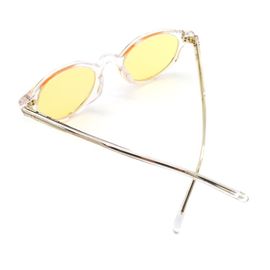 Fashion Clear Acetate Sunglasses Customized Size For Lady Traveling supplier
