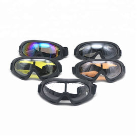 Anti Fog Motocross Goggles , Windproof Motorcycle Glasses For Racing supplier