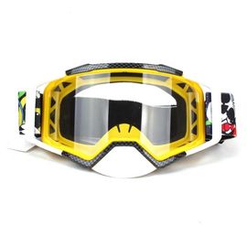 Anti UV Custom Motocross Goggles , Off Road Goggles For Driving / Skiing supplier
