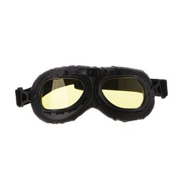 Motorcycle Helmet Soft Goggles Vintage Pilot Biker Glasses Protective Gear Gafas supplier