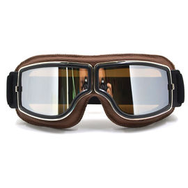 Anti Uv Motorbike Glasses , ATV Motorcycle Helmet Riding Glasses supplier