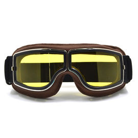 Anti Uv Motorbike Glasses , ATV Motorcycle Helmet Riding Glasses supplier