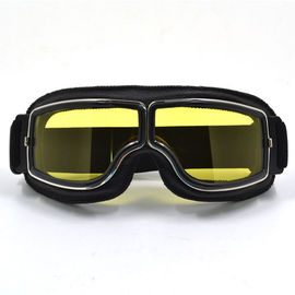 Anti Uv Motorbike Glasses , ATV Motorcycle Helmet Riding Glasses supplier