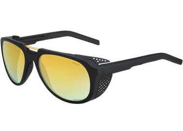 Modern Shape Mountaineering Sunglasses Anti Reflective Customized Lens Color supplier