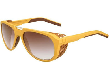 Modern Shape Mountaineering Sunglasses Anti Reflective Customized Lens Color supplier