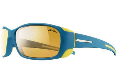 Plastic Frame Stylish Mountain Bike Glasses , Mountain Climbing Sunglasses Colorful supplier