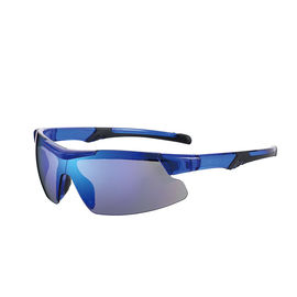 Blue Color Polarized Photochromic Glasses Adult Size Protect Eyes Blocking Glare supplier