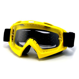 Scratch Resistance Motocross Goggles Muliple Color TPU Frame Optically Precise supplier