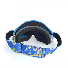 Comfortable Motocross Goggles UV400 Protection With Anti Slip Silicone Strap supplier