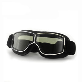 Dustproof Motorcycle Helmet Goggles , Motorcycle Riding Goggles Foldable Design supplier