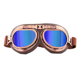 Wear Resistant Motorcycle Protective Goggles With Soft Non Slip Cushion supplier