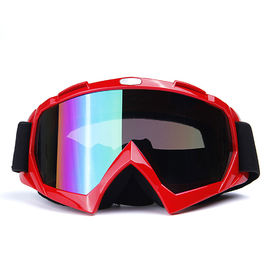 Durable Custom Motocross Goggles Weight 120g Reduced Glare Customzied Color supplier