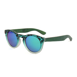 Special Shape Lifestyle Sunglasses Pc Frame Colored Wooden Temple Material supplier