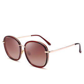 Ladies Fashion Sunglasses High Temperature Resistance For Travelling / Decoration supplier
