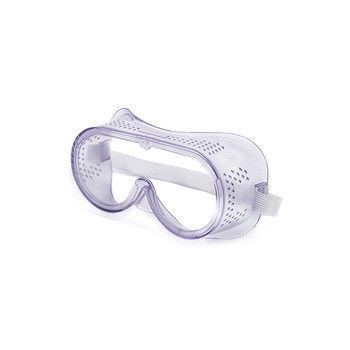Laboratory Safety Glasses Head Mounted Polycarbonate Material With Strap supplier