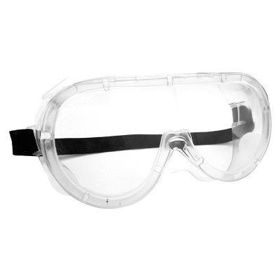 Fully Enclosed Safety Eyewear , Construction Worker Glasses High Impact Resistance supplier