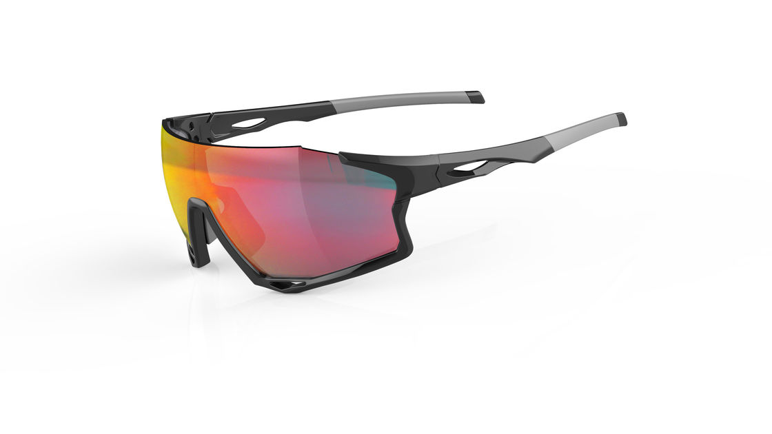 Modern Polarized Cycling Glasses Customized Size UV Protection Comfortable supplier