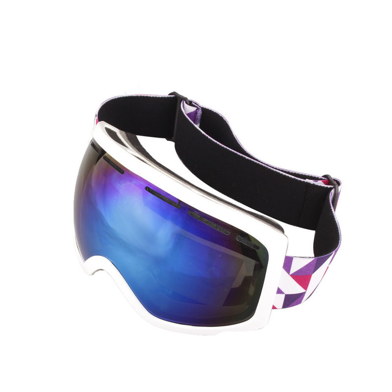 Low Light Mirrored Ski Goggles , Low Profile Ski Goggles Outdoor Sport