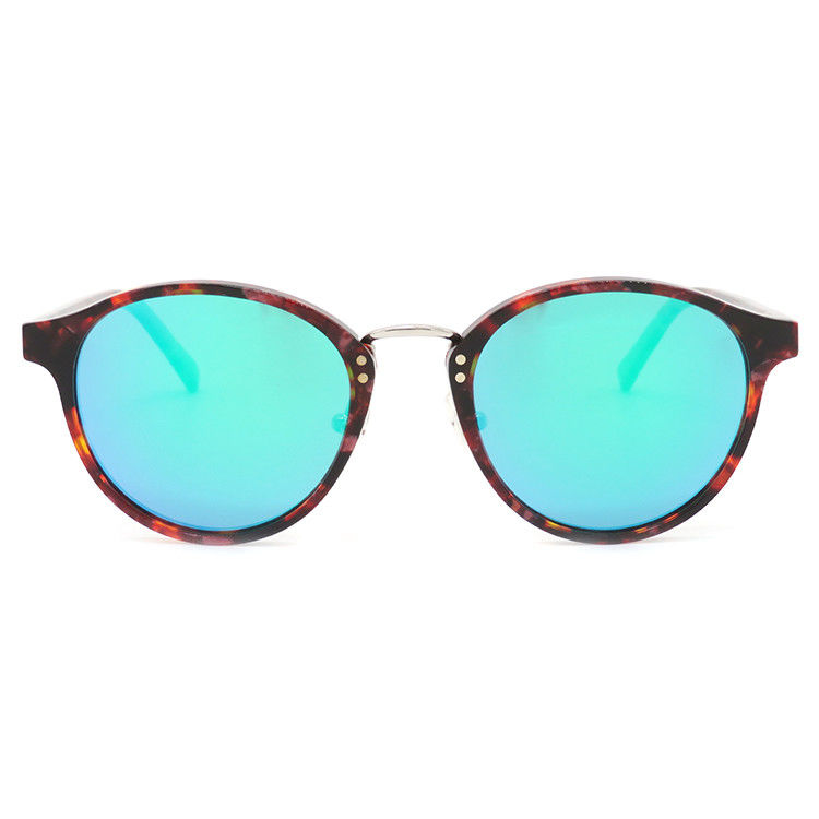 Colored Sunglasses Vintage Style Sun Glasses With Logo Customized supplier