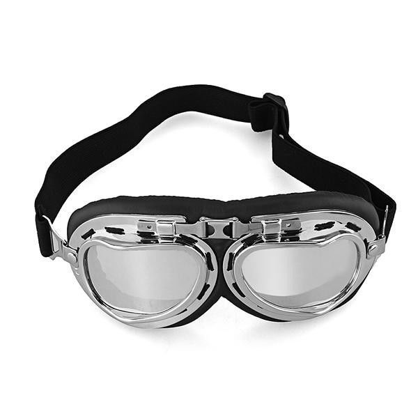 Vintage Motocross Goggles , Motorcycle Bike Goggles Windproof And Dustproof supplier