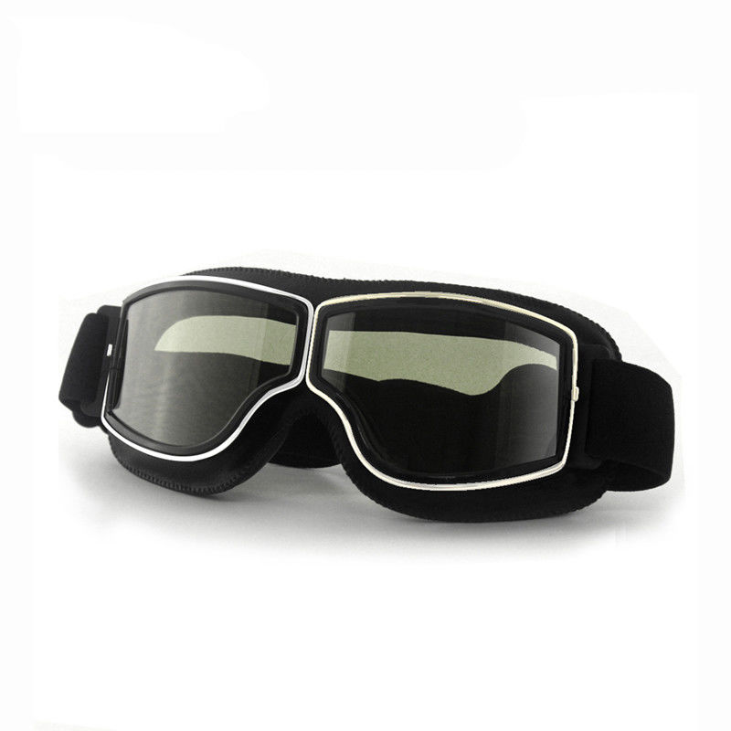 Dustproof Motorcycle Helmet Goggles , Motorcycle Riding Goggles Foldable Design supplier